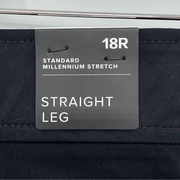 NWT TORRID STANDARD MILLENNIUM STRETCH BLACK STRAIGHT LEG DRESS PANTS SIZE 18 - Picture 14 of 16